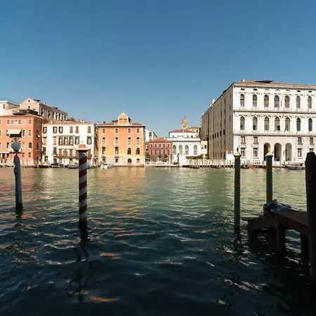 Grand Canal Next To Guggenheim * Venice
